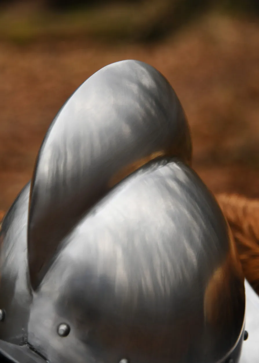 Deutscher Morion Helm, 1,6 mm Stahl