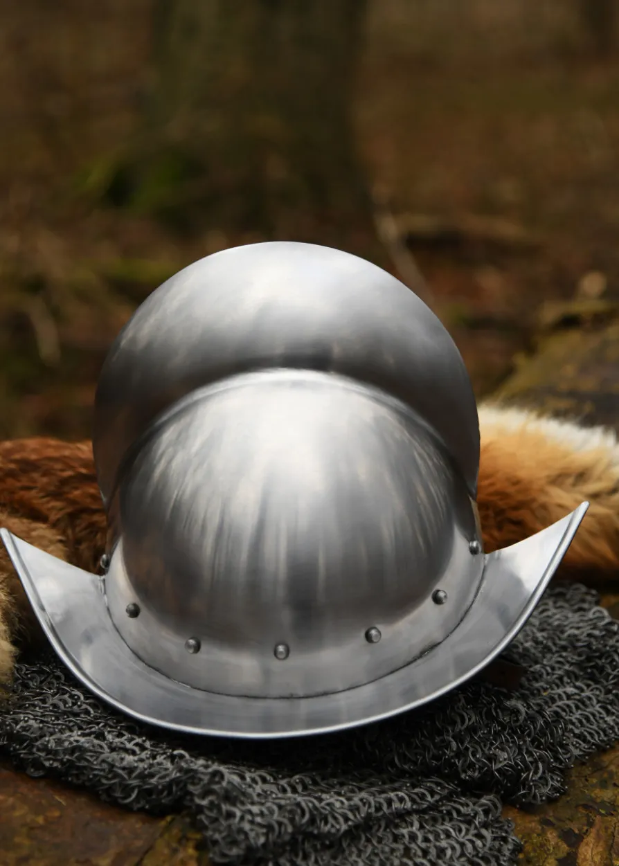Deutscher Morion Helm, 1,6 mm Stahl