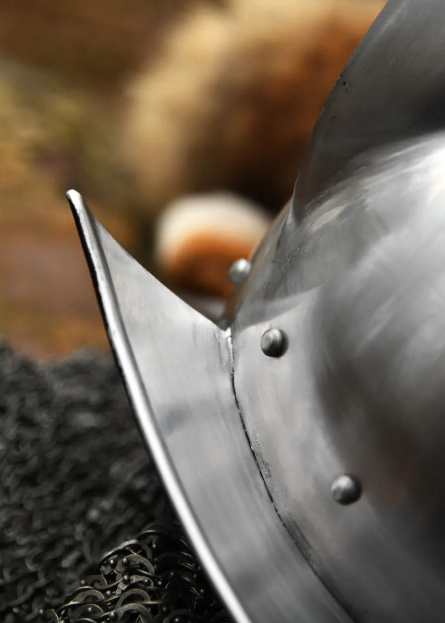 Deutscher Morion Helm, 1,6 mm Stahl
