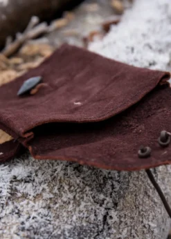 Dünne Ledertasche, klein