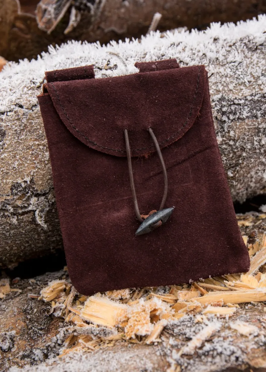Dünne Ledertasche, klein
