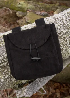 Dünne Ledertasche, mittel