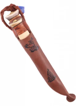 Doppelmesser Kaksoispuukko sarvihatulla, Wood-Jewel