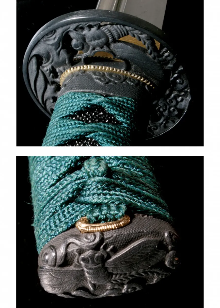 Dragonfly Wakizashi mit langem Griff