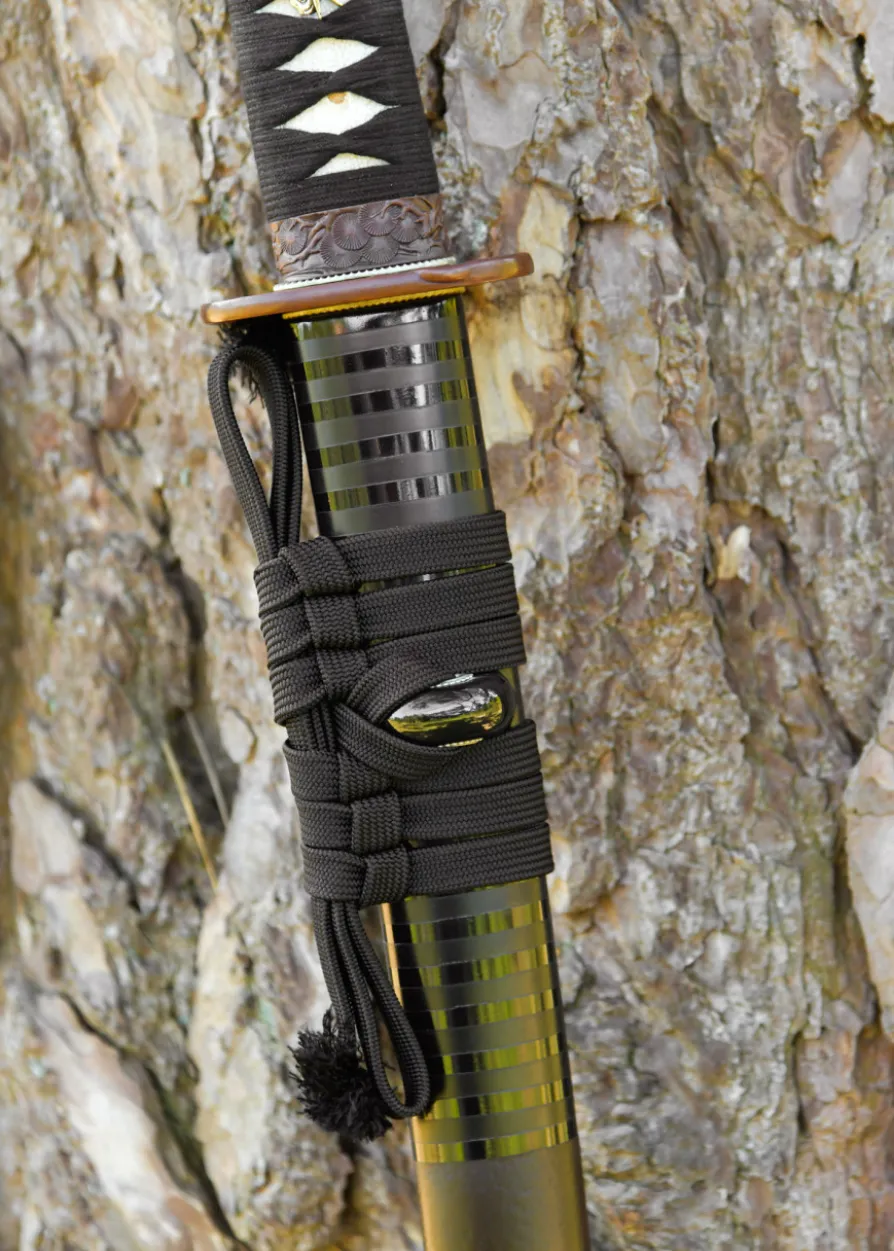 Dragon King Pine Crane Katana