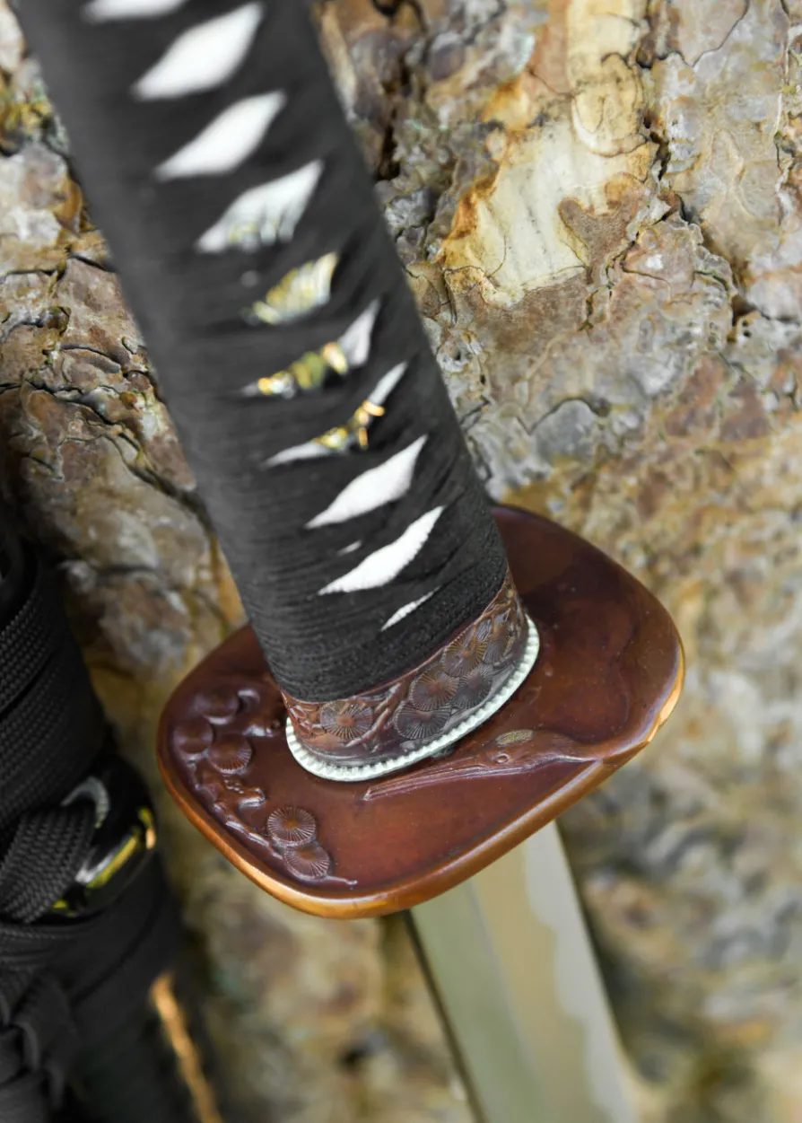 Dragon King Pine Crane Katana