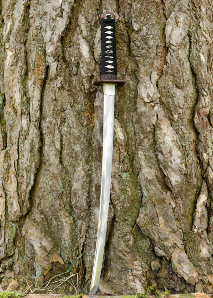 Dragon King Pine Crane Wakizashi