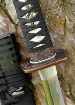 Dragon King Pine Crane Wakizashi