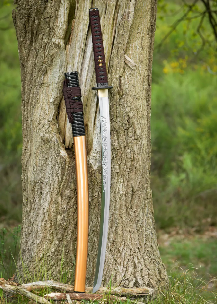 Dragon King Shi Shi Botan Katana (Kinryu Katana)