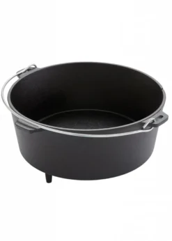 Dutch Oven 10l, Gusseiserner Topf 33 cm
