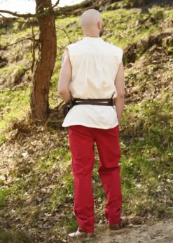 Einfache Mittelalter-Hose Hagen, rot