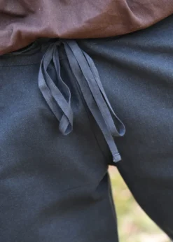 Einfache Mittelalter-Hose Hagen, dunkelblau