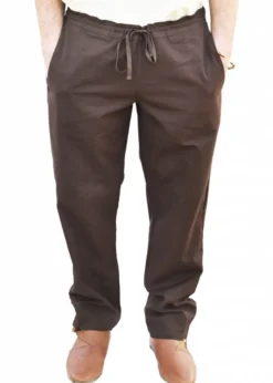 Einfache Mittelalter-Hose Hagen, braun