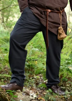 Einfache Mittelalter-Hose Hagen, schwarz