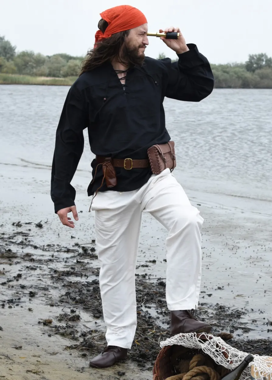 Einfache Mittelalter-Hose Hagen, natur