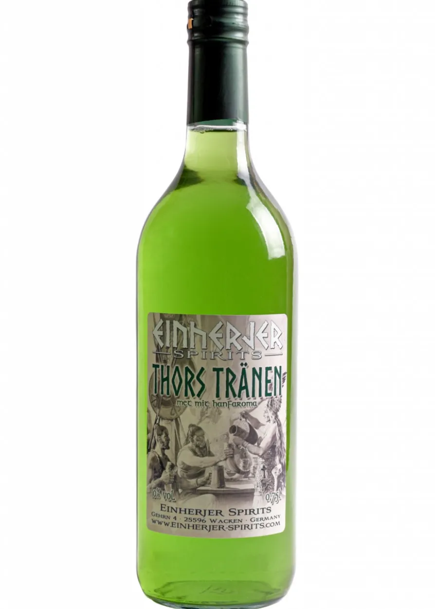 Einherjer - Thors Tränen, Honig-Met mit Hanfaroma, 0,75l, 10% Vol.
