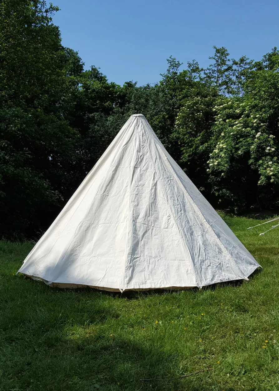 Einmastzelt Walburg, 3.5 m, 350 gsm, mit leichten Mängeln