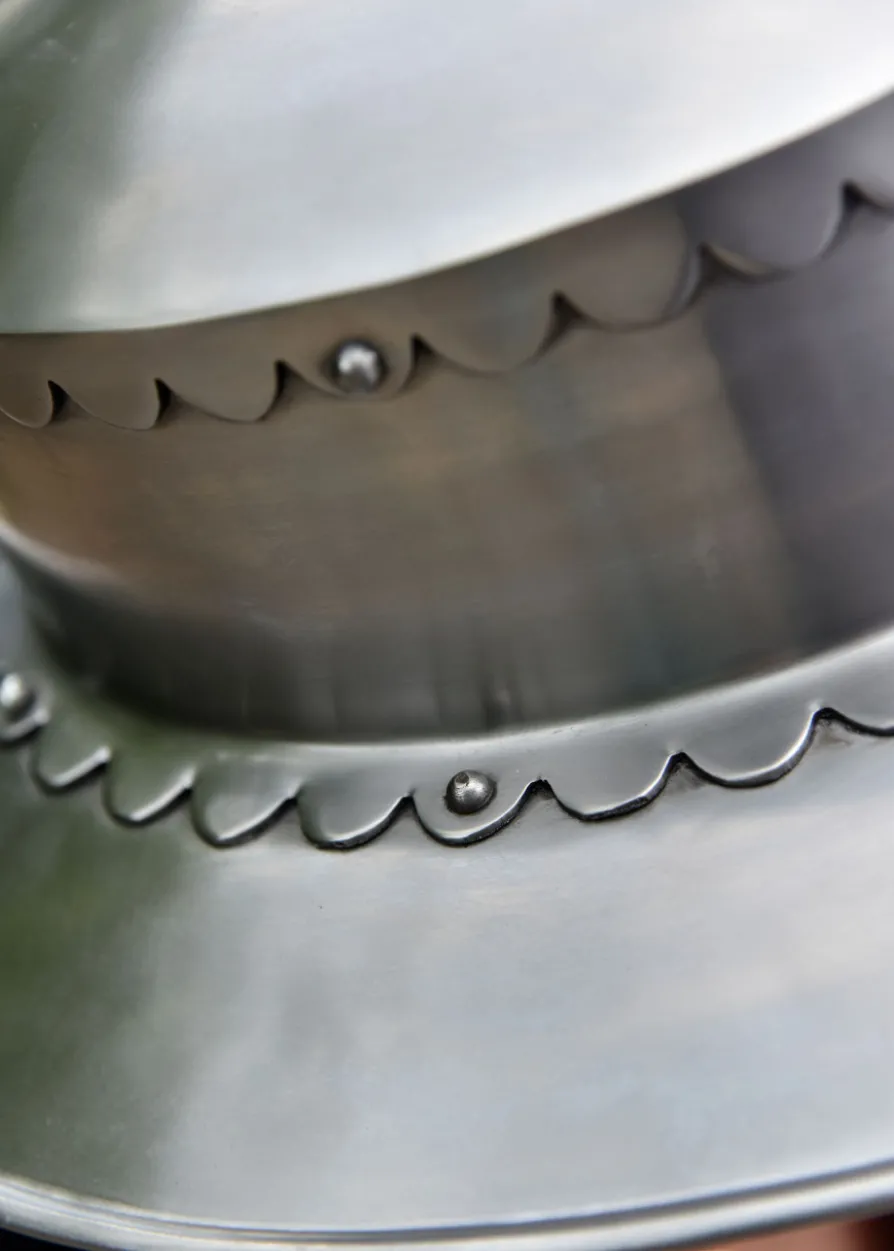 Eisenhut, gerade Form, 2 mm Stahl