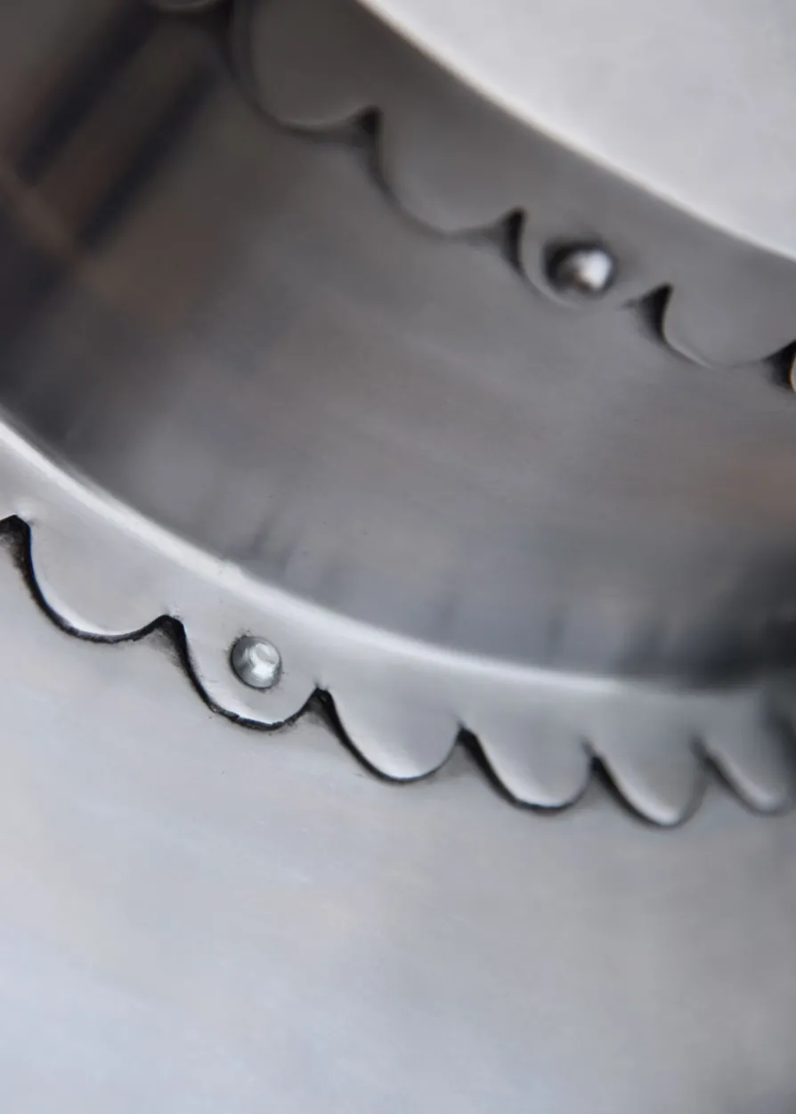 Eisenhut, gerade Form, 2 mm Stahl