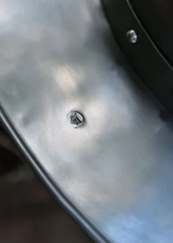 Eisenhut mit Wangenklappen, 1,6 mm Stahl