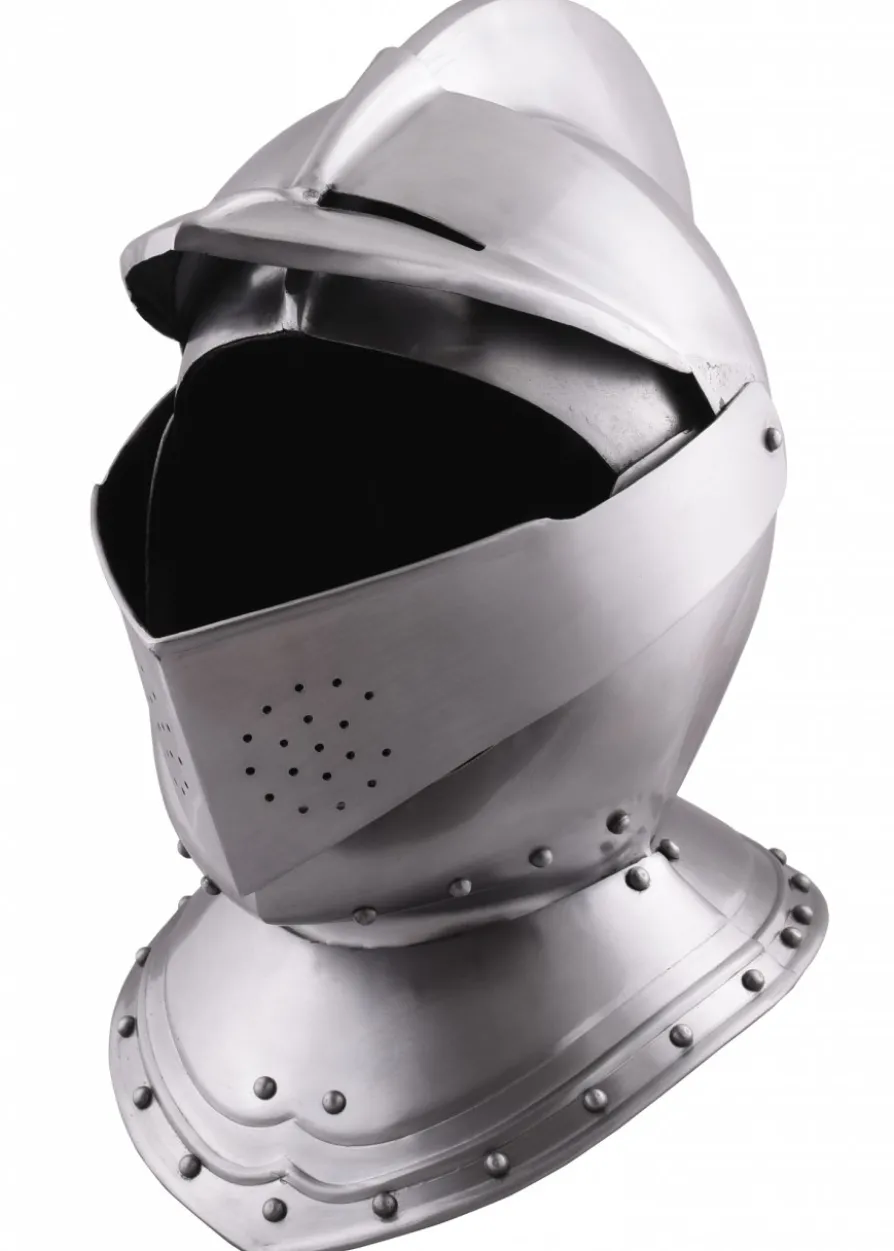 Englischer Geschlossener Helm, 1,6 mm Stahl