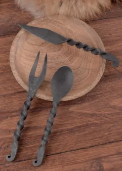 Essbesteck 3-teilig Messer, Gabel, Löffel