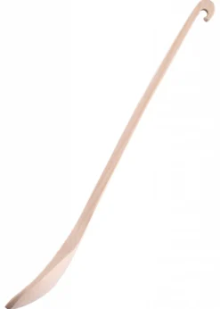 Esslöffel mit Haken, Ahorn, ca. 21 cm
