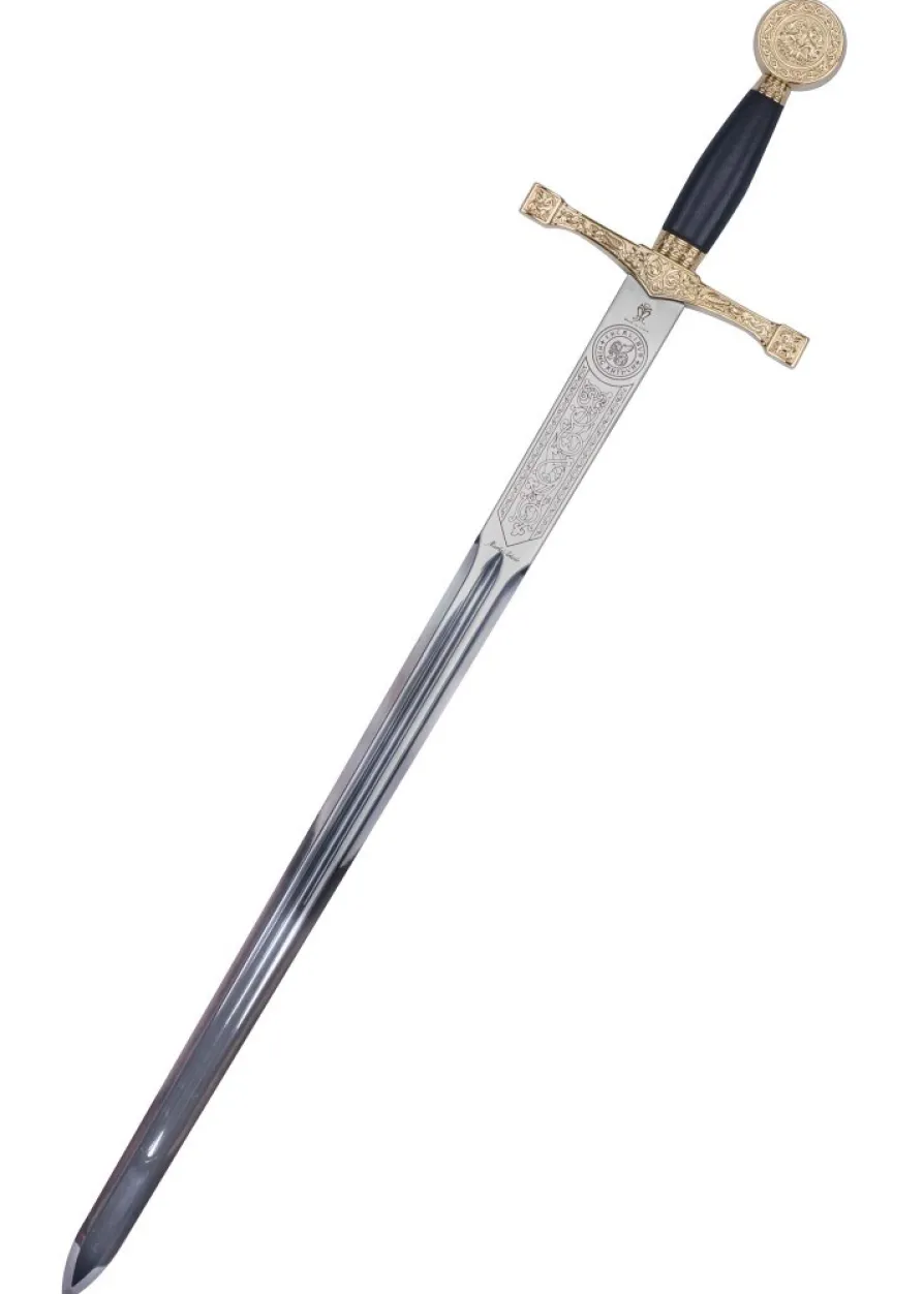 Excalibur - Kurzschwert, goldfarben, Marto