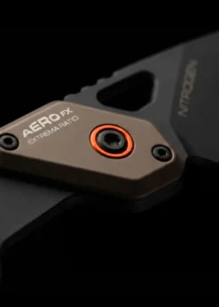 Extrema Ratio, Aero FX Nitrogen Mud Orange, Feststehendes Messer