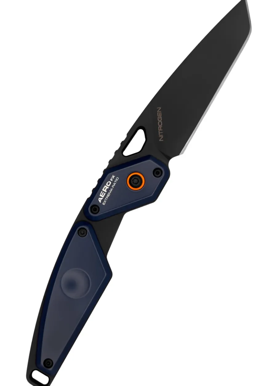 Extrema Ratio, Aero FX Nitrogen Blue Orange, Feststehendes Messer