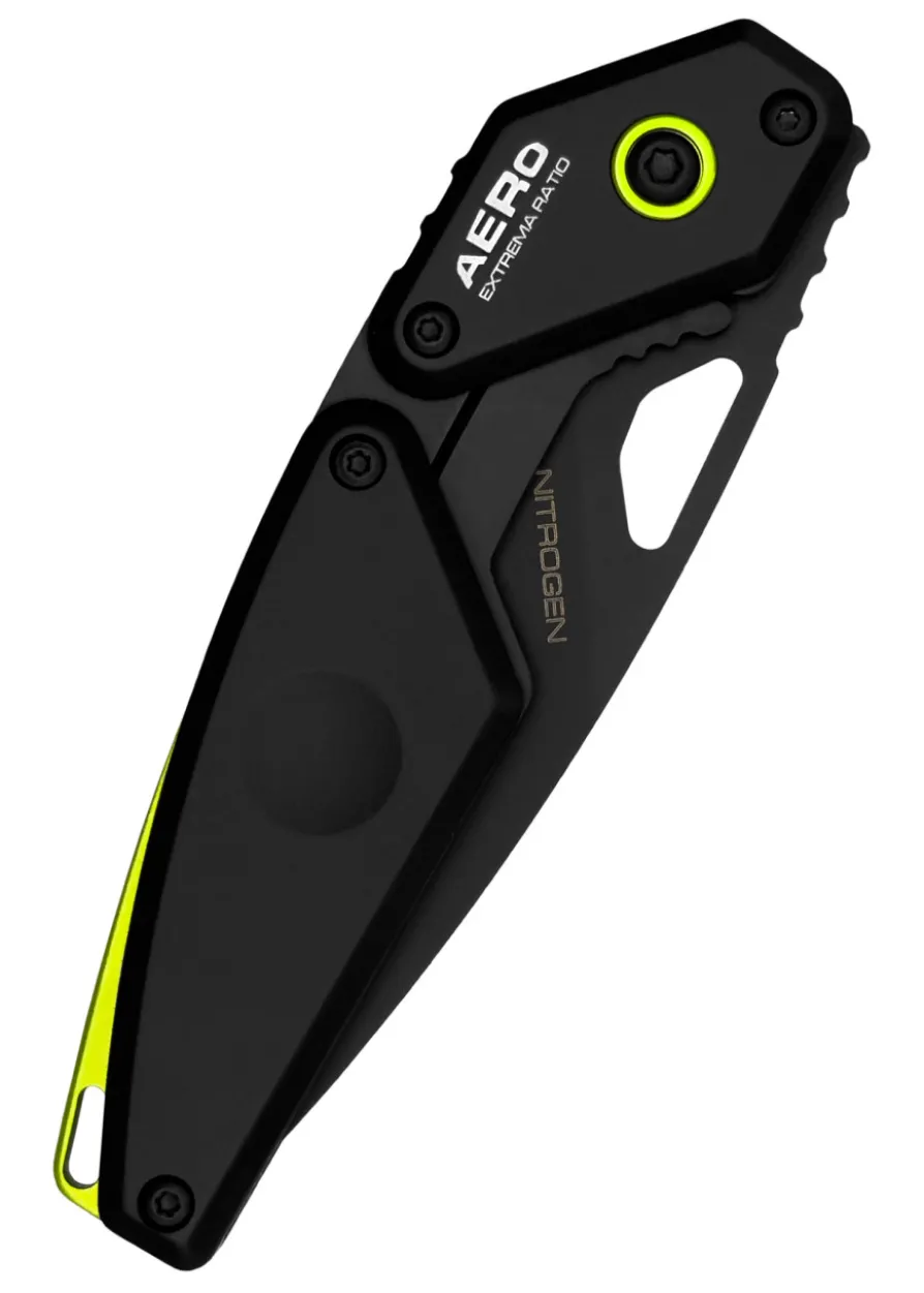 Extrema Ratio Aero Nitrogen Black Lime, Taschenmesser