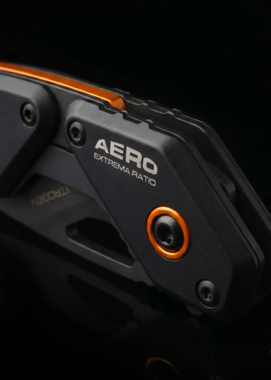 Extrema Ratio, Aero Nitrogen Mud Orange, Taschenmesser