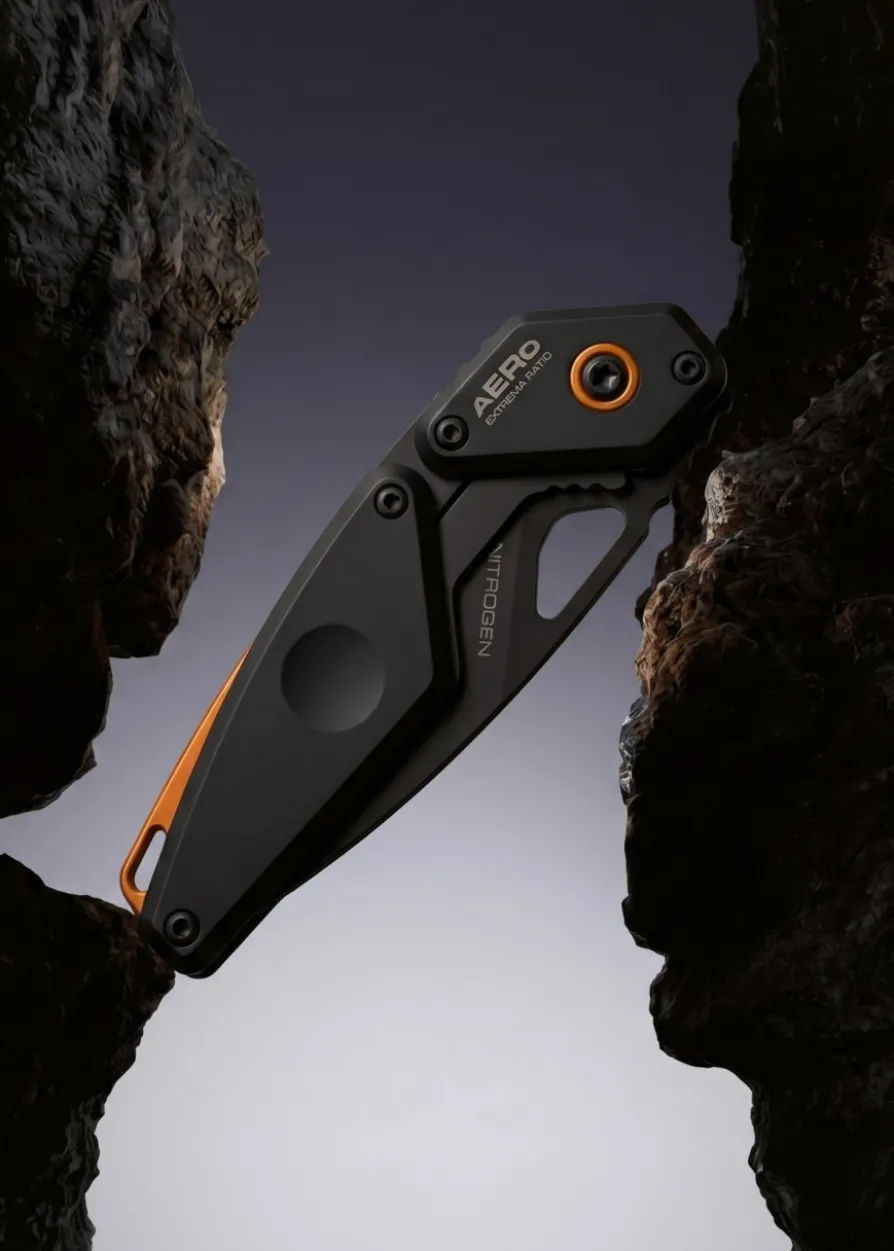 Extrema Ratio, Aero Nitrogen Mud Orange, Taschenmesser