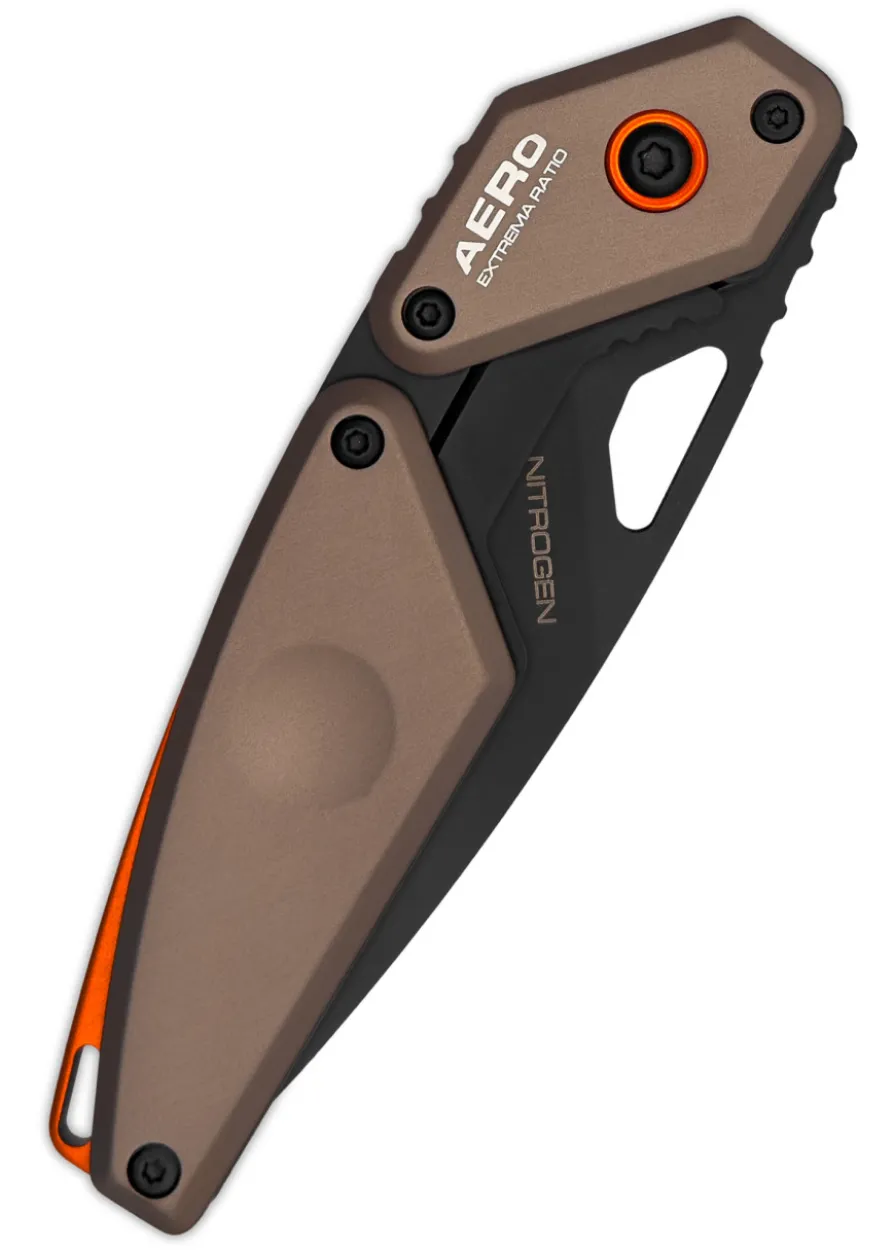 Extrema Ratio, Aero Nitrogen Mud Orange, Taschenmesser
