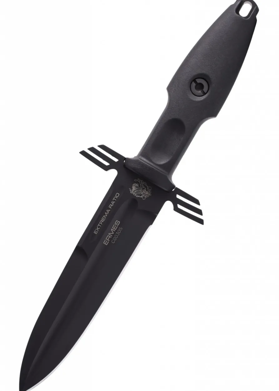Extrema Ratio ERMES OPERATIVO, Schwarz, Feststehendes Messer