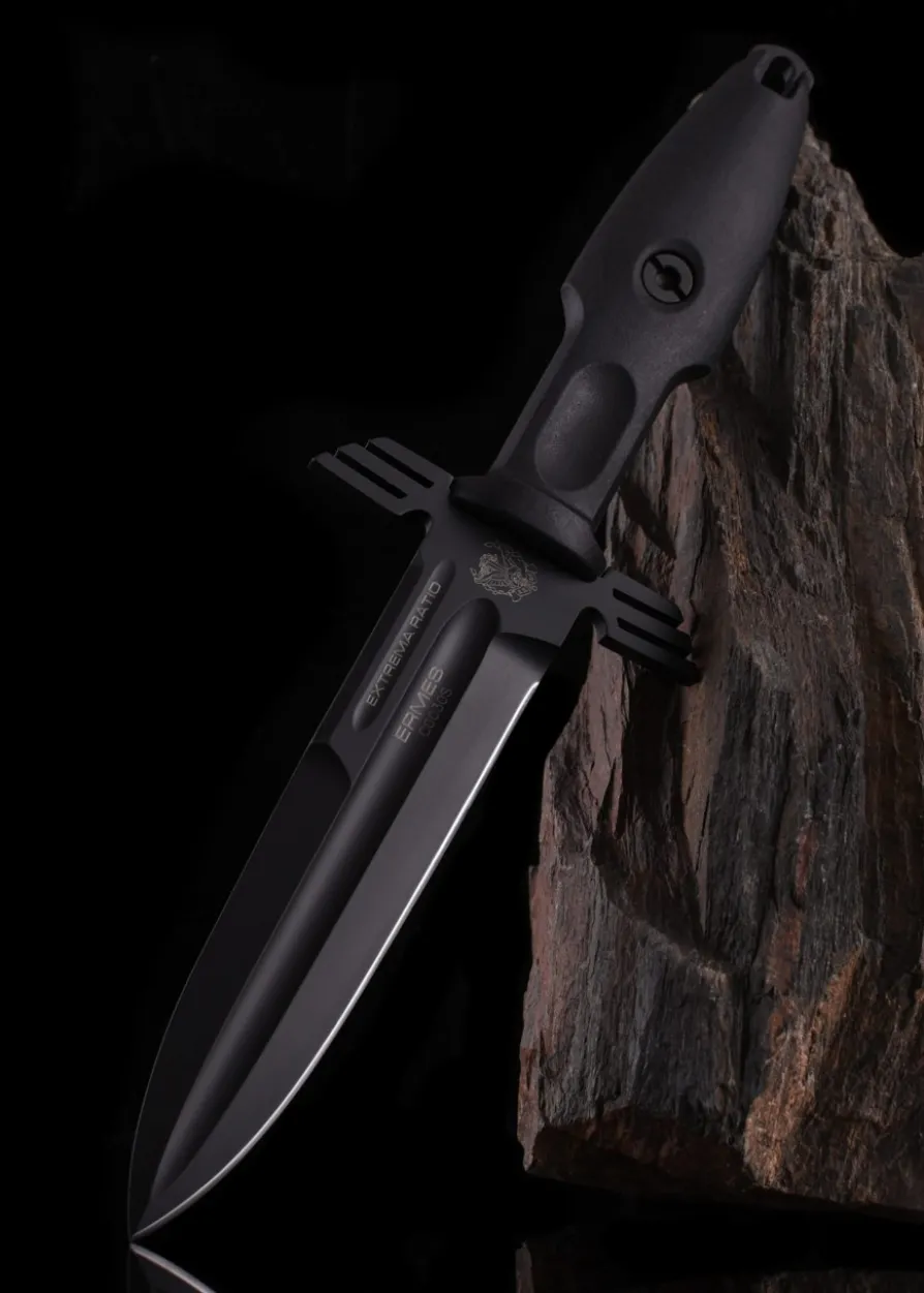 Extrema Ratio ERMES OPERATIVO, Schwarz, Feststehendes Messer
