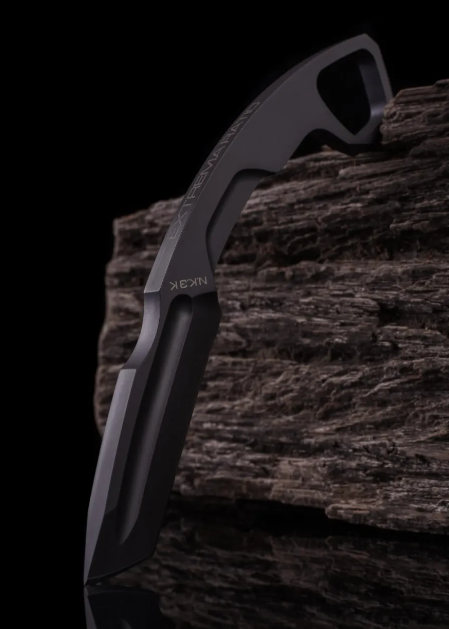Extrema Ratio N.K.3 K, schwarz, Feststehendes Messer