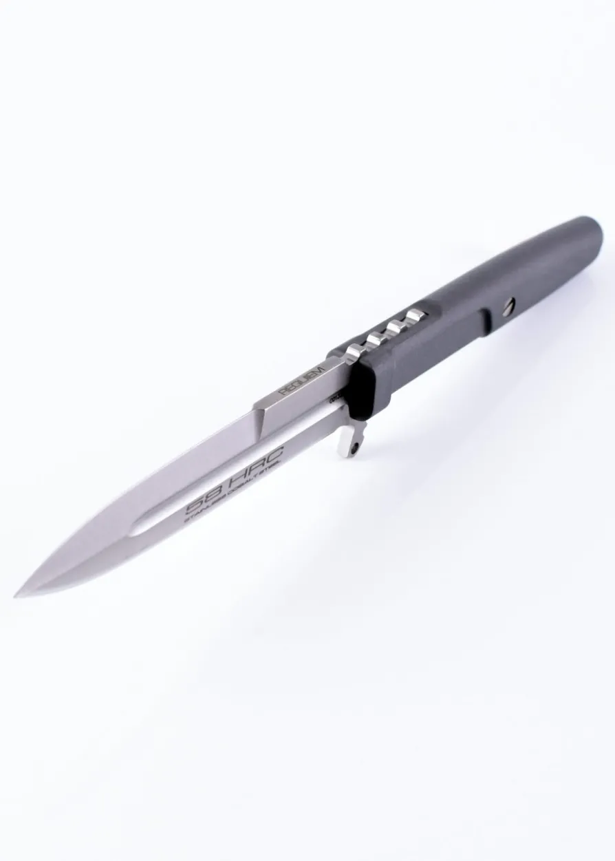 Extrema Ratio REQUIEM, wolfsgrau, Feststehendes Messer