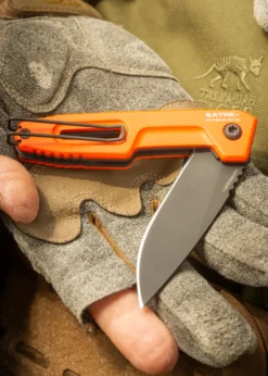 Extrema Ratio, Satre F Nitrogen Schwarz Orange, Taschenmesser
