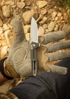 Extrema Ratio, Satre F N690 Schwarz Stone Washed, Taschenmesser