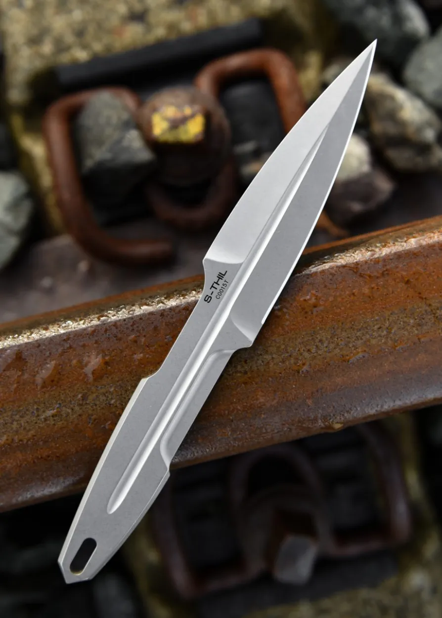 Extrema Ratio S-THIL, Stone Washed, Feststehendes Messer
