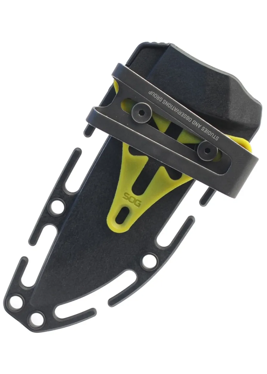 Feststehendes Messer Aegis FX - Schwarz & Moos Grün, SOG
