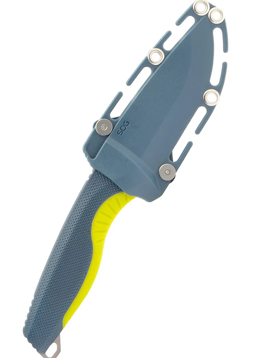 Feststehendes Messer Aegis FX - Indigo & Acid Yellow, SOG