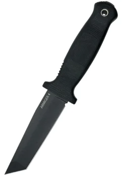Feststehendes Messer Demko Armiger 4, Tanto, Schwarz