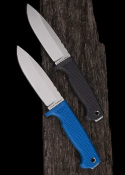Feststehendes Messer Demko Freereign, Blau-Grau