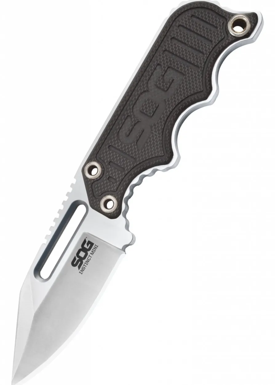 Feststehendes Messer Instinct Mini, Satiniert, SOG