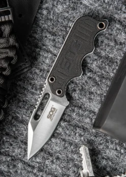 Feststehendes Messer Instinct Mini, Satiniert, SOG