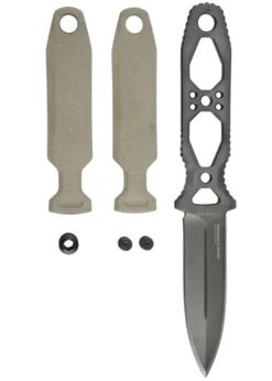 Feststehendes Messer Pentagon FX Covert - Flat Dark Earth, SOG