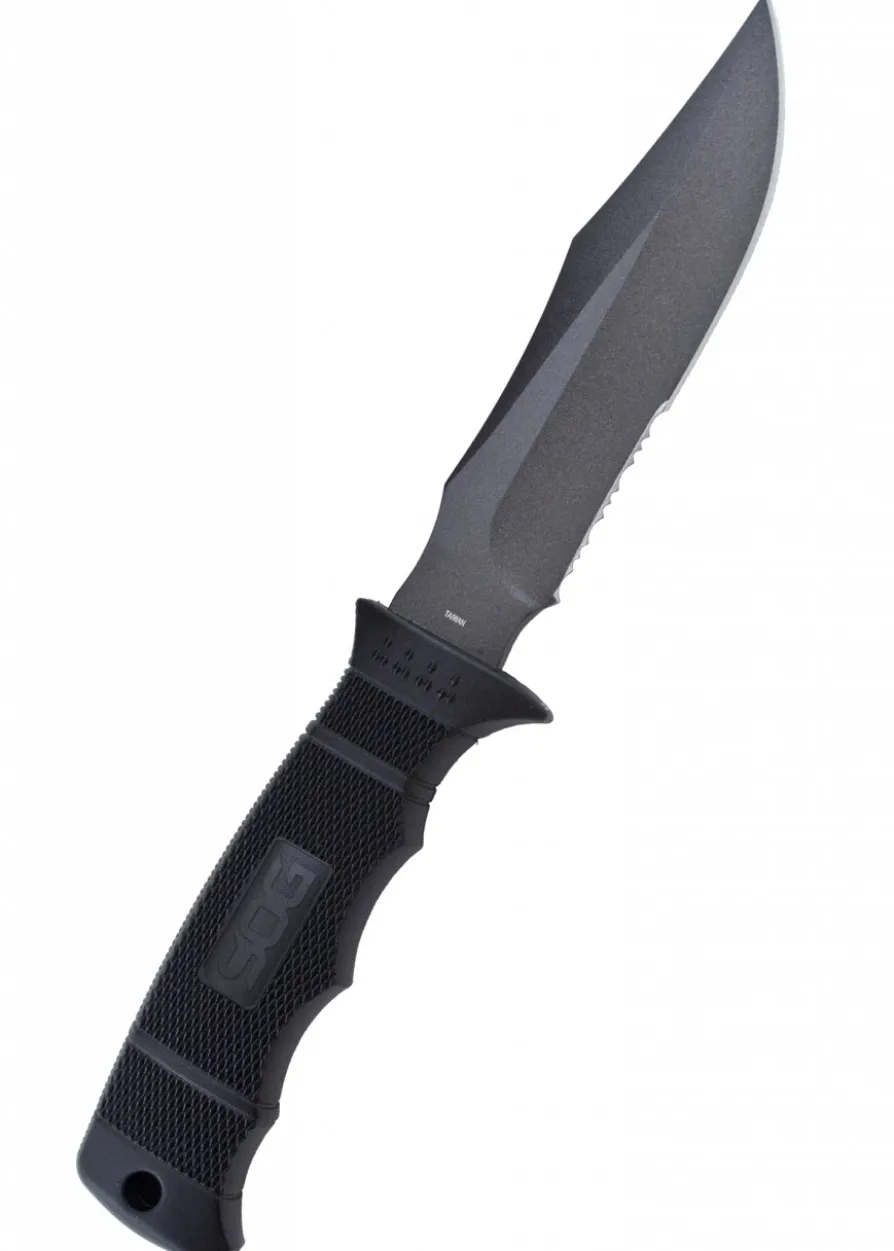 Feststehendes Messer Seal Pup Elite, schwarz, SOG