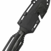 Feststehendes Messer Seal Strike, Schwarz, SOG